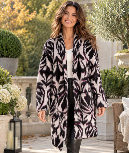 Marc cain strickmantel alpaka - marc,
